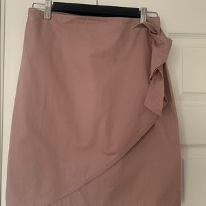 Moschino wrap mini skirt